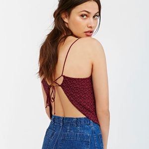 SOLD Kimchi Blue Urban Outfitters Back Tie Top